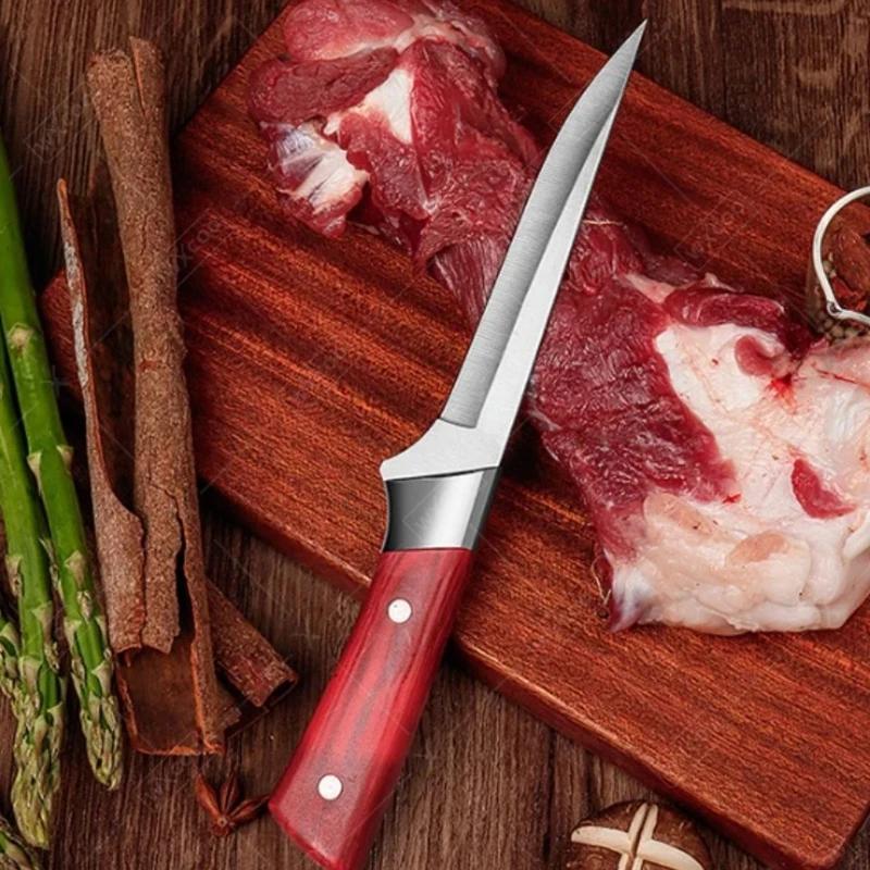 Japanese Kitchen Knife Professional Chef Knife Boning Knives Meat Cleaver Butcher Plastic Handle Kitchen Knives and Accessories