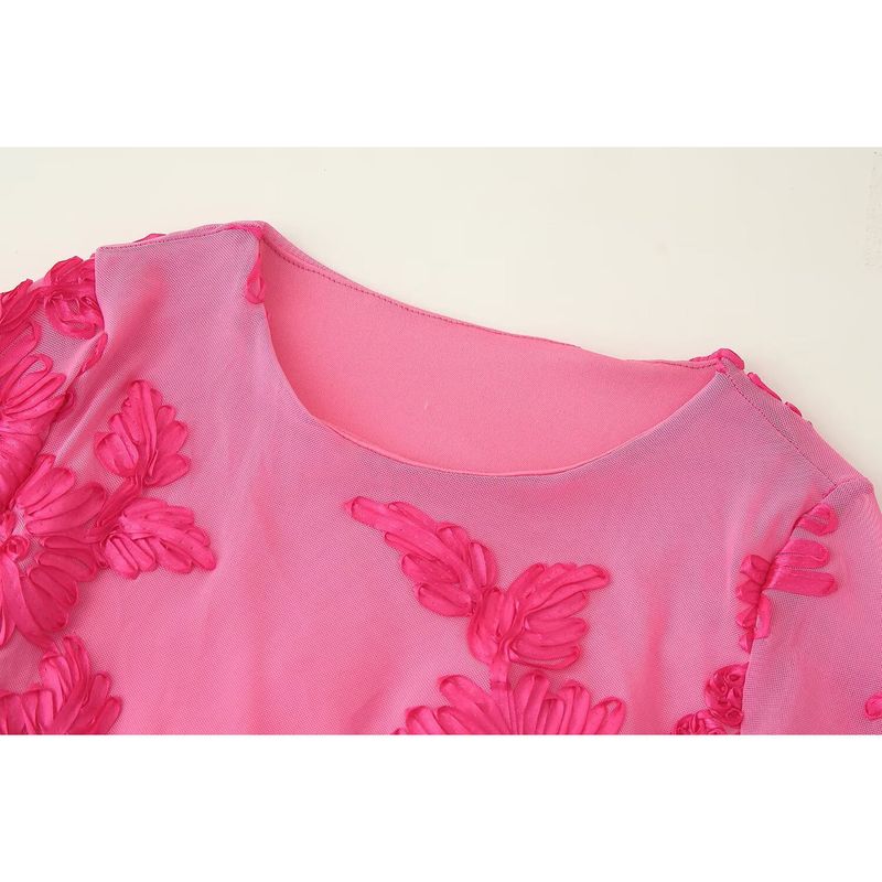 Kaslead New Women clothes Western Style Slim fit Three-Color Flare Sleeve Sheath Slim dress