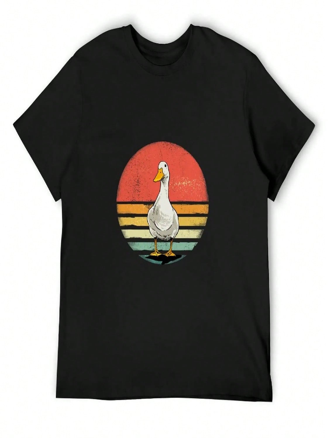 Duck Vintage Duck Farm Animals Duck Lover T-Shirt Clothes Rapper Graphic Tees Graphic T Shirt Vintage Graphics Men s Clothing S разноцветный