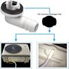 To Install Drain Hose Connector Drain Pipe Connector Elbow Fitting Air Conditioning Drainage Tool