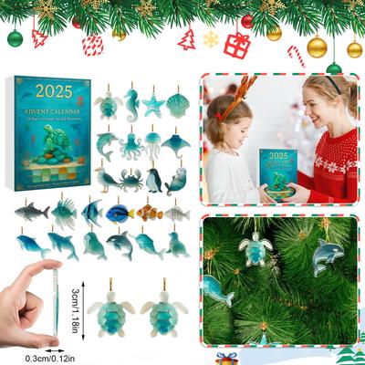 Adventní kalendář obsahuje 24 dárků, adventní kalendář pro panenky s roztomilými figurkami, odpočítávací kalendář s hračkami s překvapením, sběratelské figurky dárek pro děti
