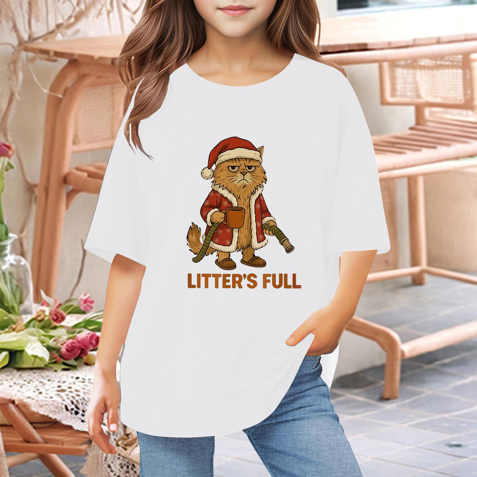 

Футболки для малышей, девочек и мальчиков, детские футболки с короткими рукавами и принтом для мальчиков и девочек 1-12 лет 160 белый