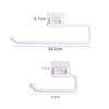 1Pcs Tissue Hanger Plastic Paper Roll Holder Wall Mounted Towel Storage Rack Organizer Shelf for Kitchen Bathroom