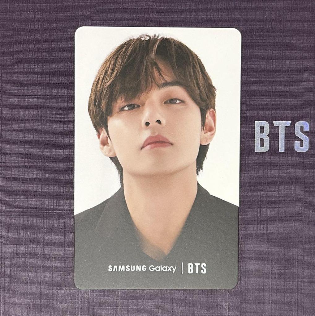 [USED] BTS Taehyung V Trading Card Official GALAXY Latin America Limited