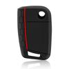 For Vw Golf 7 Gti Polo T-Cross T-Roc Touran Tiguan Skoda Octavia Rapid Kodiaq Fabia Seat Ibiza Leon Ateca Arona Key Case Cover