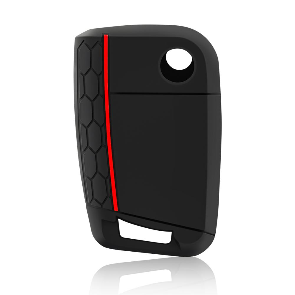 For Vw Golf 7 Gti Polo T-Cross T-Roc Touran Tiguan Skoda Octavia Rapid Kodiaq Fabia Seat Ibiza Leon Ateca Arona Key Case Cover