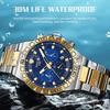 Business Men Watches Luxury Quartz Watches for Men Stainless Steel Waterproof Wristwatches Reloj Hombre