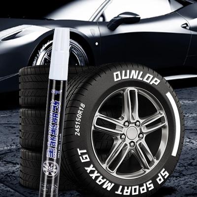 1 Piece Car Paint Pen Waterproof Car Wheel Tire Oily Painting Mark Pen Auto Rubber Tyre Tread CD Metal Permanent Paint Marker