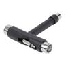 Professional Skateboard Tool Kit Multipurpose LT Type Wrench Five Functions Black