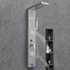 VEVOR Shower Panel Tower System with Rainfall Waterfall Shower Head, 53 in Brushed Stainless Steel Shower Column, 5-Function Faucet
