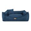 Legowisko Ortopedyczne Denzoo Milano Navy Blue "L" 90X75 Kojec Sofa Posłanie