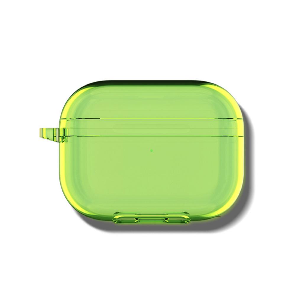 

SP TPU Защитный чехол Bluetooth-наушник для зарядки наушников для AirPods 1 2 Pro for AirPods Pro зелёный