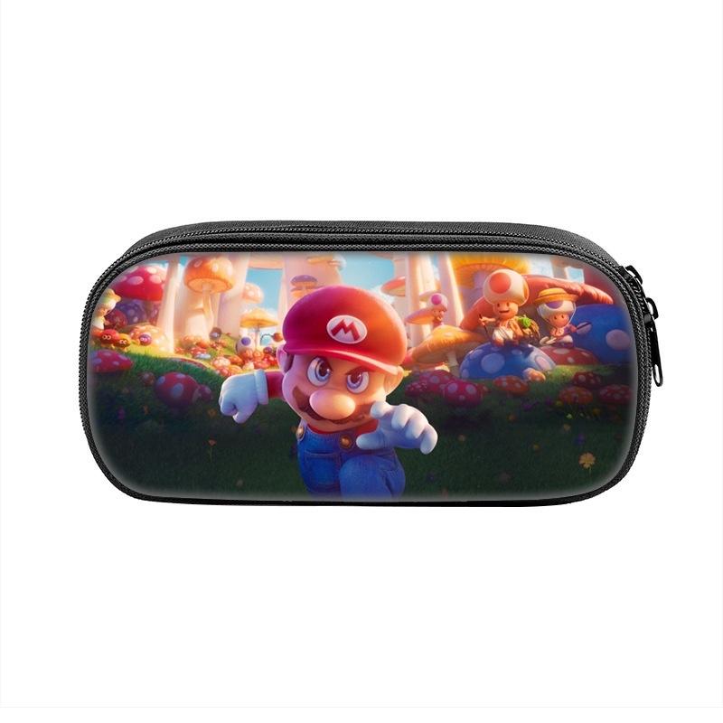 Nintendo Super Mario Pencil Case For Elementary School Students Cartoon Style Pen Storage Bag