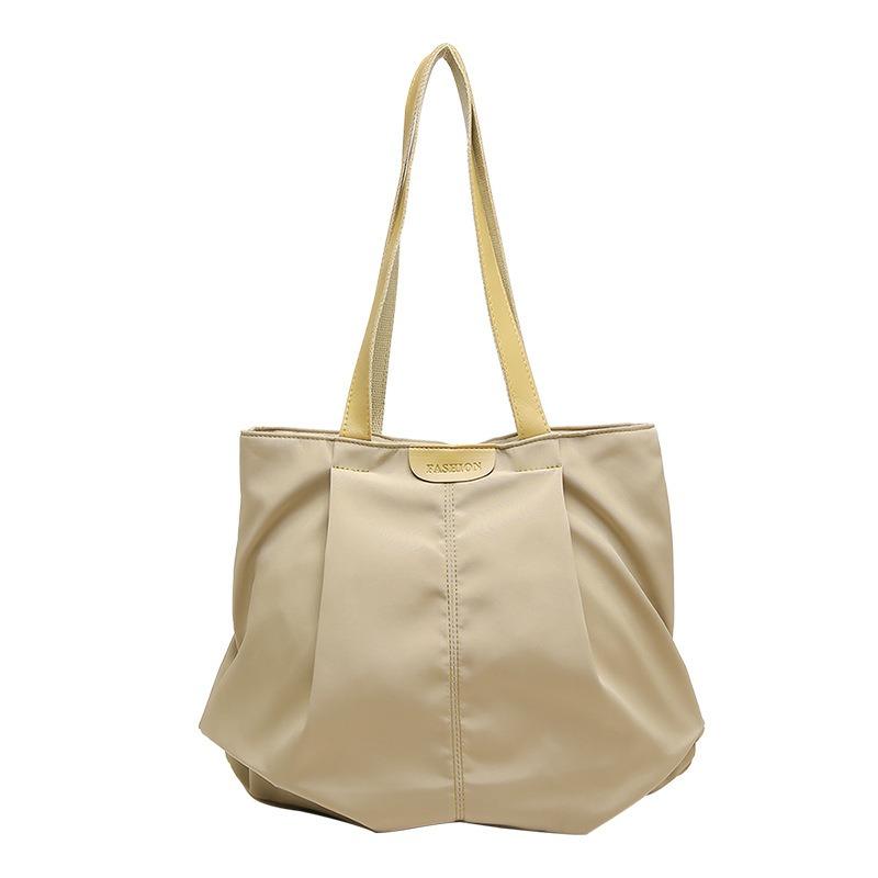 

Новая холщовая сумка-тоут большой вместимости, сумка-подмышка для通勤, женская сумка хаки