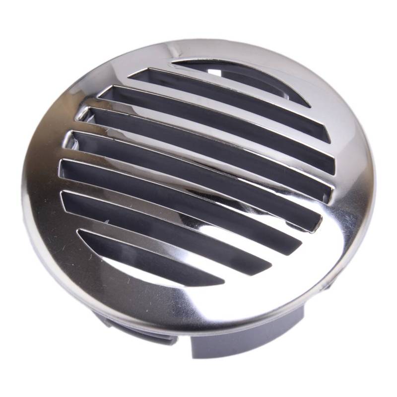 3" Silver 316 Stainless Steel Adjustable Boats Airflow Vent Cover Cap Universal For RV Camper Boat Yacht