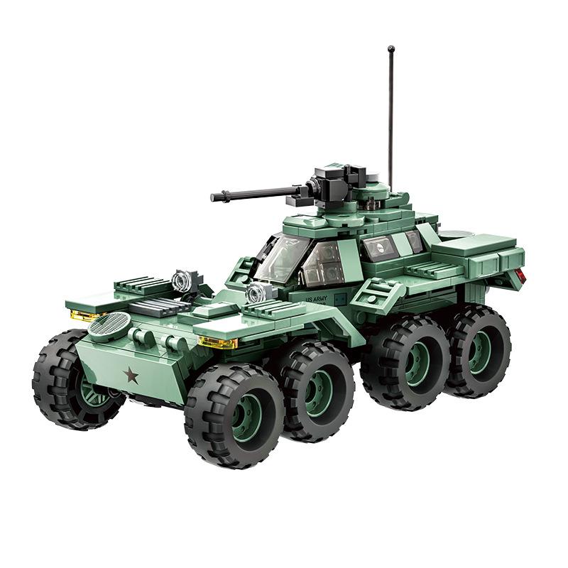 Wange Building Blocks: Articulated High-Mobility Armored Reconnaissance & Air Defense Vehicle 3514