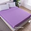 1PC High Quality Solid Color Bed Sheets Dustproof Mattress Protective Cover Soft Comfortable Breathable Fitted Sheet Non-slip Bed cover With Elastic