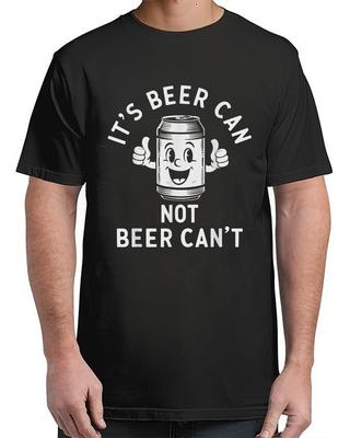 Can Not Beer Vintage Adult S-4XL Unisex T-Shirt