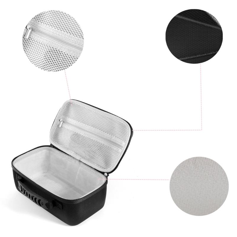 Square Speaker Case Bag Shockproof Carrying Storage Box for MIDDLETON Speaker Bag with Inner Pocket Protective Holder