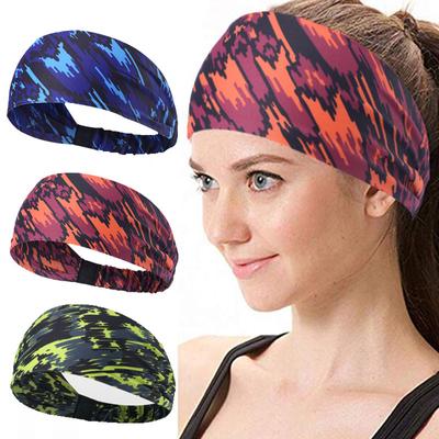 Cycling Workout Yoga Headband Gym Headscarf Sport Running Fitness Sweatband Tennis Hair Band Girls Bandages Hair Band for Men