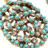 Premium Light Luxury Full Diamond Green Pine Rhinestone Earrings Jewelry Earrings Earrings