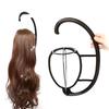 15 Inch Wig Hanger, Portable Hanging Wig Holder Stand, Collapsible Wig Display Hanger, Wig Rack For Multiple Wigs And Hats