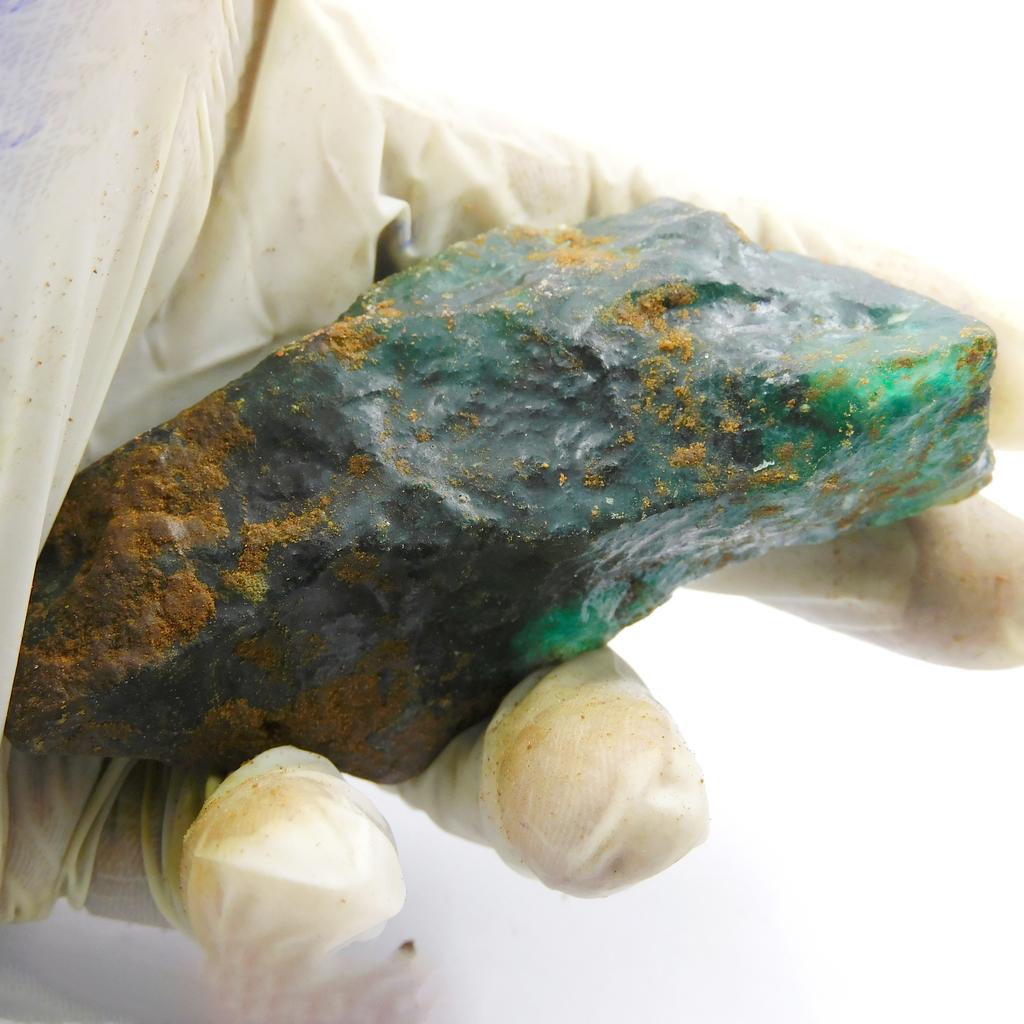 Green Emerald Rough Earth Mined 476.60 Ct Natural Loose Gemstone CERTIFIED M-642-Ra