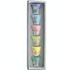 CUPS FOR TEA AND HERBS 6x CUPS PORCELAIN GIFT SET