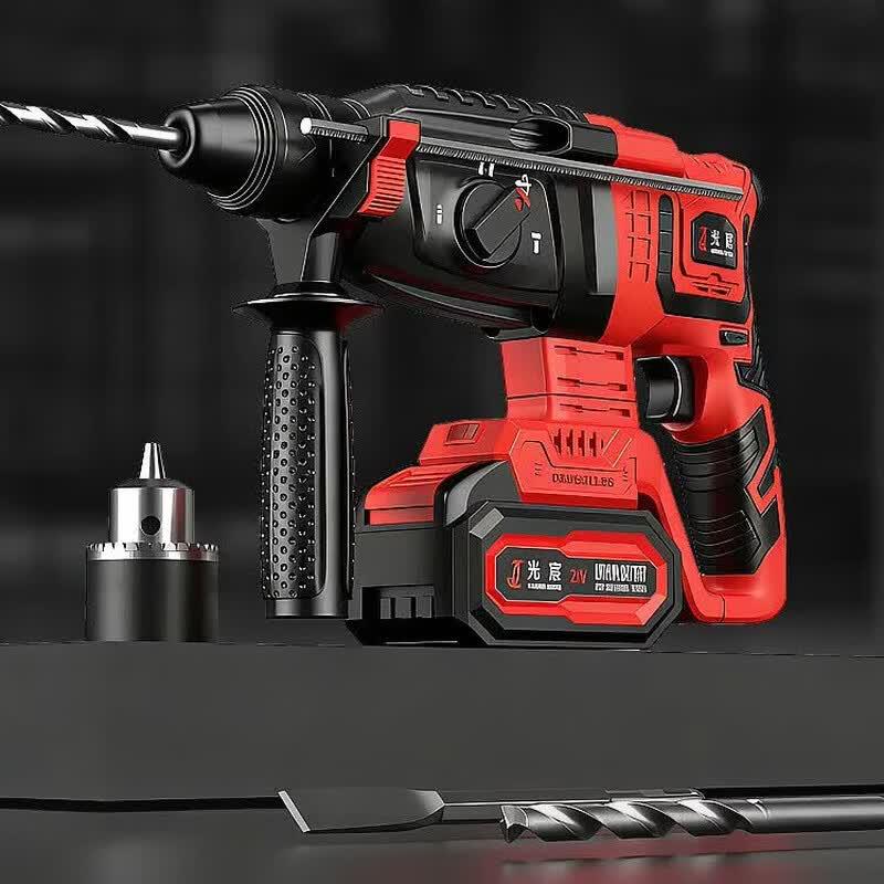 Cordless Brushless 3-in-1 Rotary Hammer Drill CN plug (adapter included)