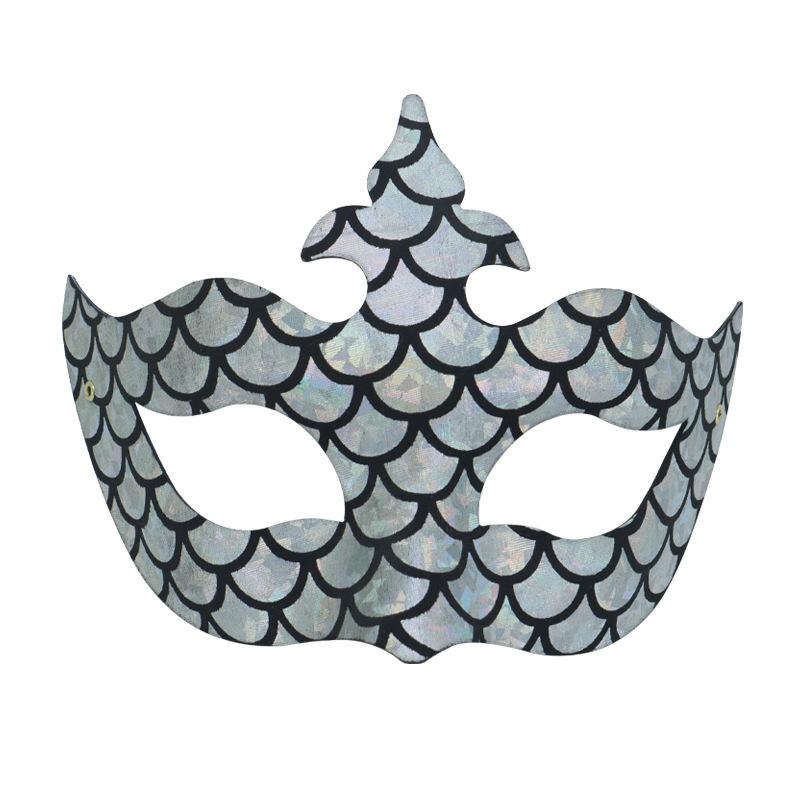 Party Mask Intricate Prom Costume Mask Mermaid Mask Versatile For Performance Cosplay Masquerade Balls