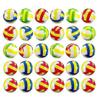 30 Piezas Mini Pelotas de Voleibol para Aliviar el Estrés 2.36 Pulgadas Pelotas Deportivas Mini Juguetes de Voleibol para Niños para Alivio del Estrés