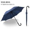 17-Inch Wind-resistant Straight Rod Umbrella Business Long-handled Umbrella All-fiber Large Golf Umbrella Logo Gift Advertising Umbrella