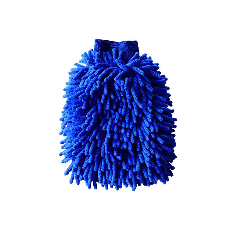 XIZUO Chenille Coral Fleece Car Wash Mitt & Towel