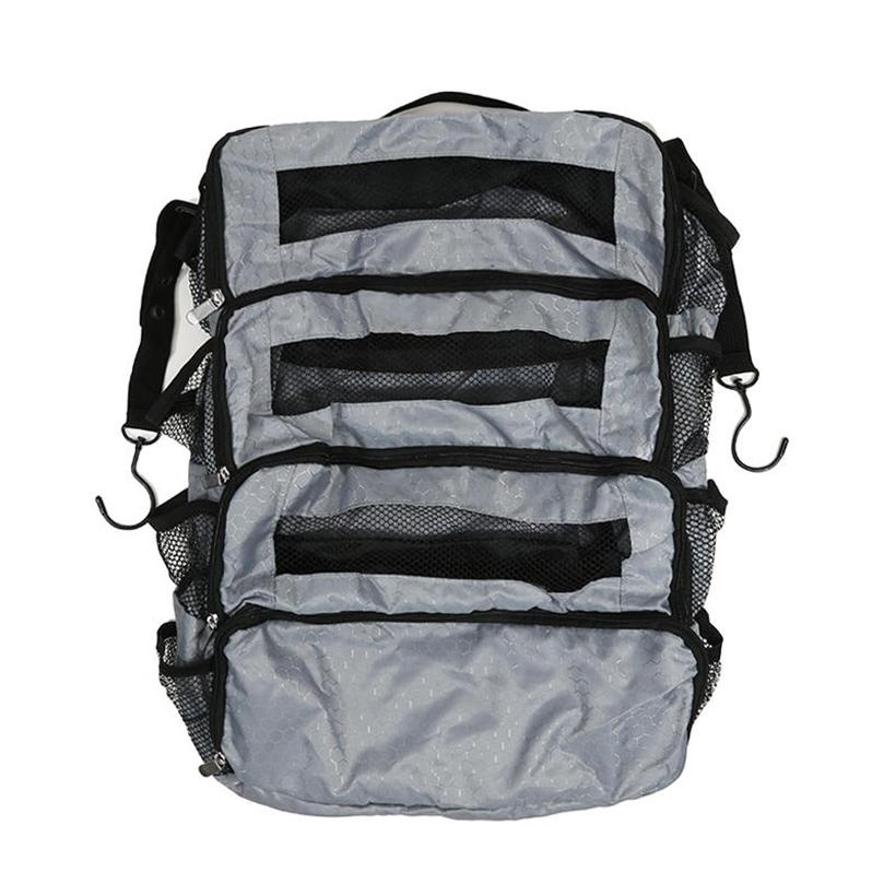 Large Capacity Foldable Travel Storage Bag Multifunctional Nylon Cloth Hanging Organizer Wardrobe Clothes Multi-Layer Bag