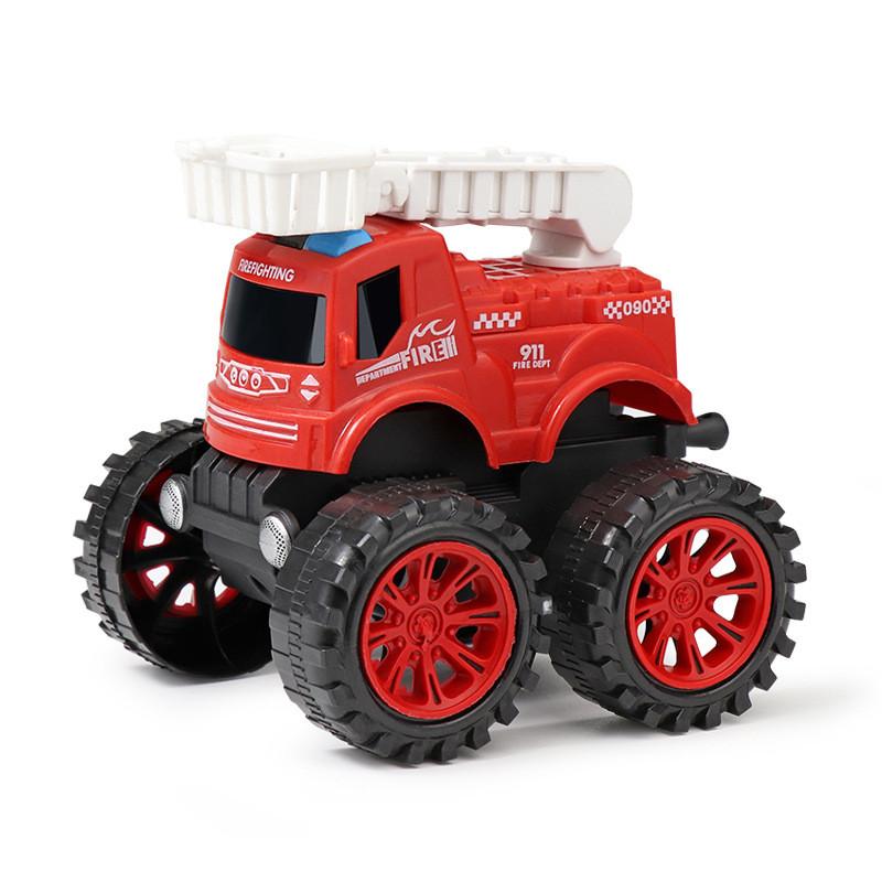 Off Road Vehicle Excavator Crane Dump Truck Fire Truck Children Toys Car For Kids Construction And Rescue Play