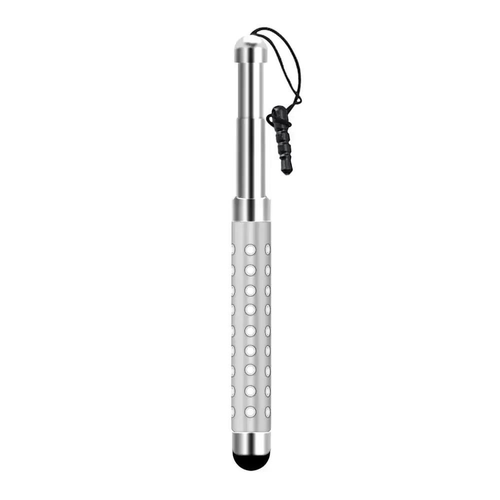 1 pz Mini Penna Stilo Capacitiva Universale Portatile Multifunzione Estensibile per Cellulari Tablet PC per iPad