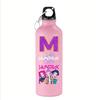 High Quality 500ml KPop Demon Hunters Kids Sport Water Bottle Letter A-Z Rumi Mira Zoey Outdoor Bottle Large Capacity Girl School Drink Cups