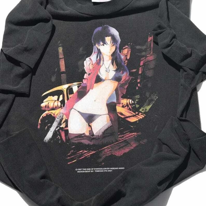 Neon Genesis Evangelion Anime Classic Tee Unisex S-5XL
