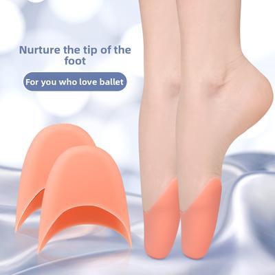 Neuer Ballenzehenschutz High Heels Vorderfußsohle Anti-Schmerz Fußpolster Silikon Weich Anti-Scheuer Zehenschutz