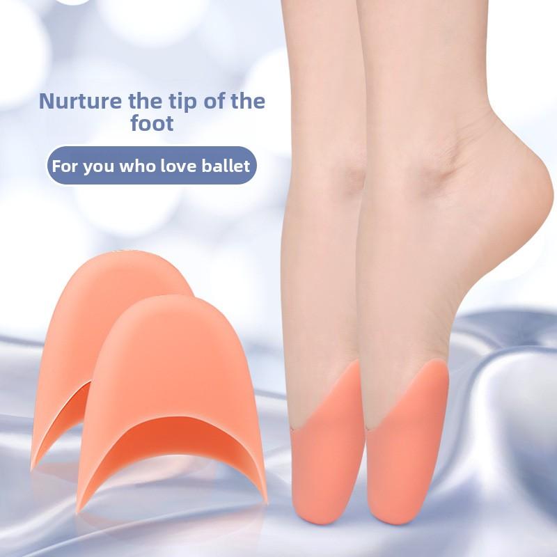 New Ballet Toe Cover High Heels Front Sole Anti-pain Foot Pad Silicone Soft Anti-wear Toe Cover