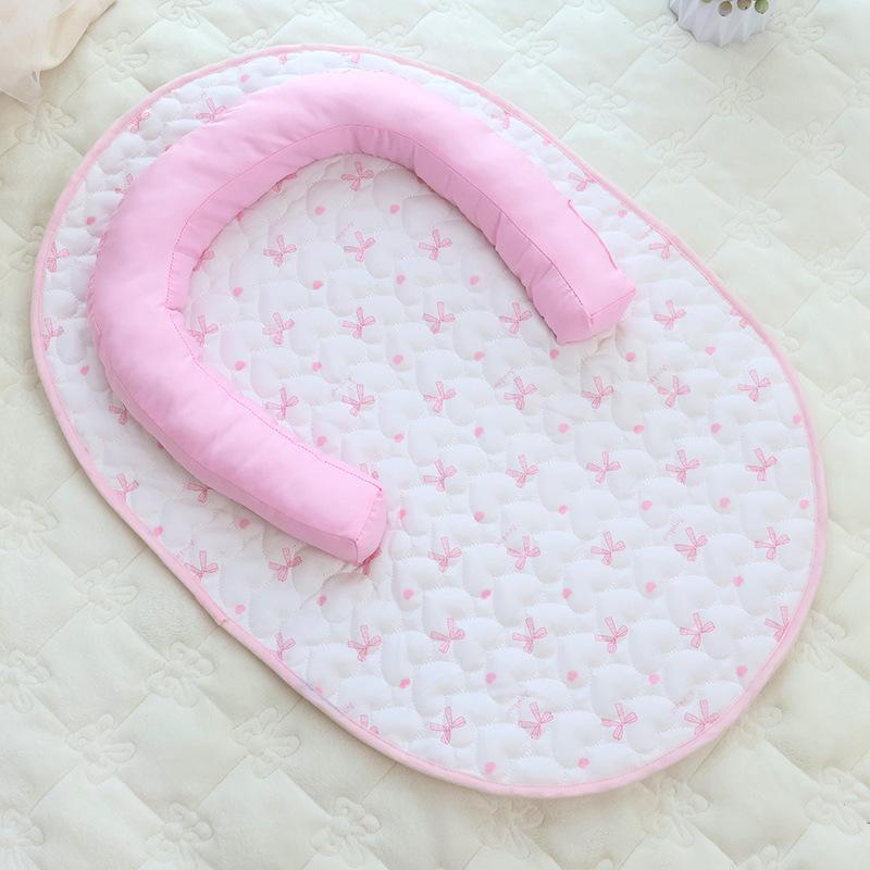 

Mat Sleeping Pad Floral Style Pet Bed Mats With Pillow Breathable For Small And Medium-Sized Cats and Dogs 50x73cm