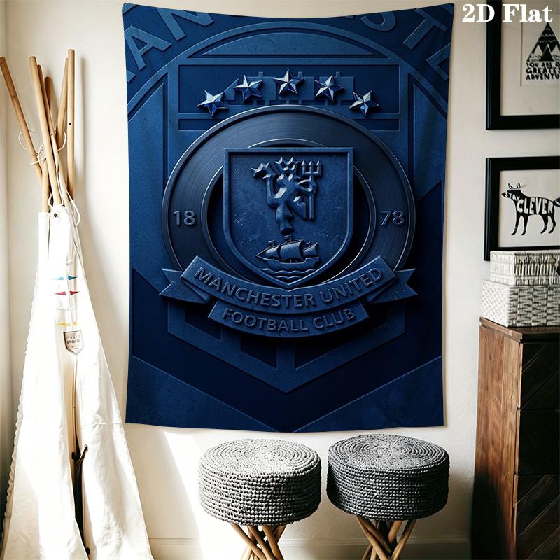 Manchester Football Club Crest Threepiece Set 1 Duvet Cover 2 Pillowcase Without Core Bedding Set Duvet Cover And Pillowcase