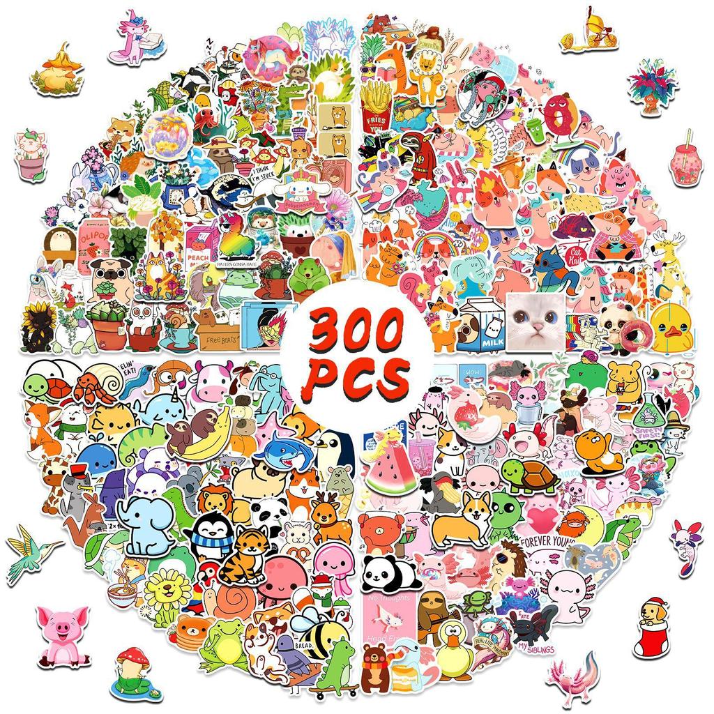 Small Animal Stickers, Cartoons, Cute Salamanders, Small Animals, Series Stickers