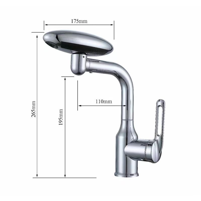 

TLXT Wall-Mounted Hot Water Kitchen Faucet
