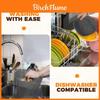 Air Fryer Silicone Baking Mat Set With Nonstick Surface For Easy Cooking And Cleanup