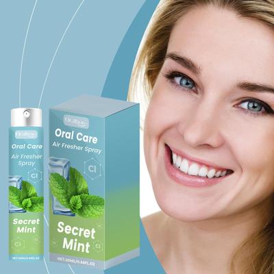 Oralhoe Mint Mouth Freshening Spray Remove Coffee Stains Brighten and Maintain Dental Health
