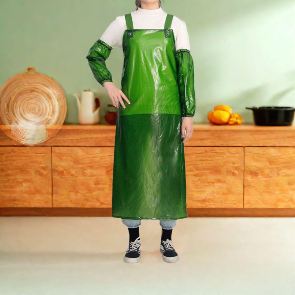 Waterproof Slaughterhouse Apron Wear-resistant Painting Apron Durable Housework Apron  Home