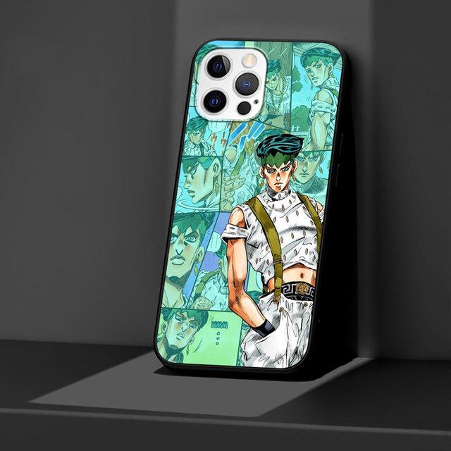 J -Jojos Anime Black Case For Apple Iphone 11 13 12 Mini 14 Pro Max Xr 7 8 +Se 2020 Xs 6 6s Plus 5 5s Silicone Phone Cover