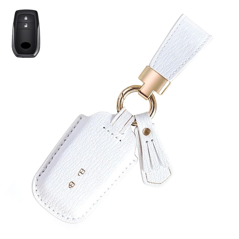 Key Case Toyota Smart Key Case New Harrier New Aqua белый