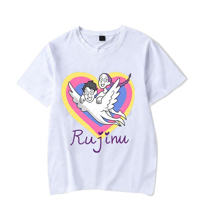 KPop Demon Hunters T-shirt Cartoon Saja Boys Street Style Clothes Crew Neck Women Men Tops Hip Hop Anime Fashion Casual Tops